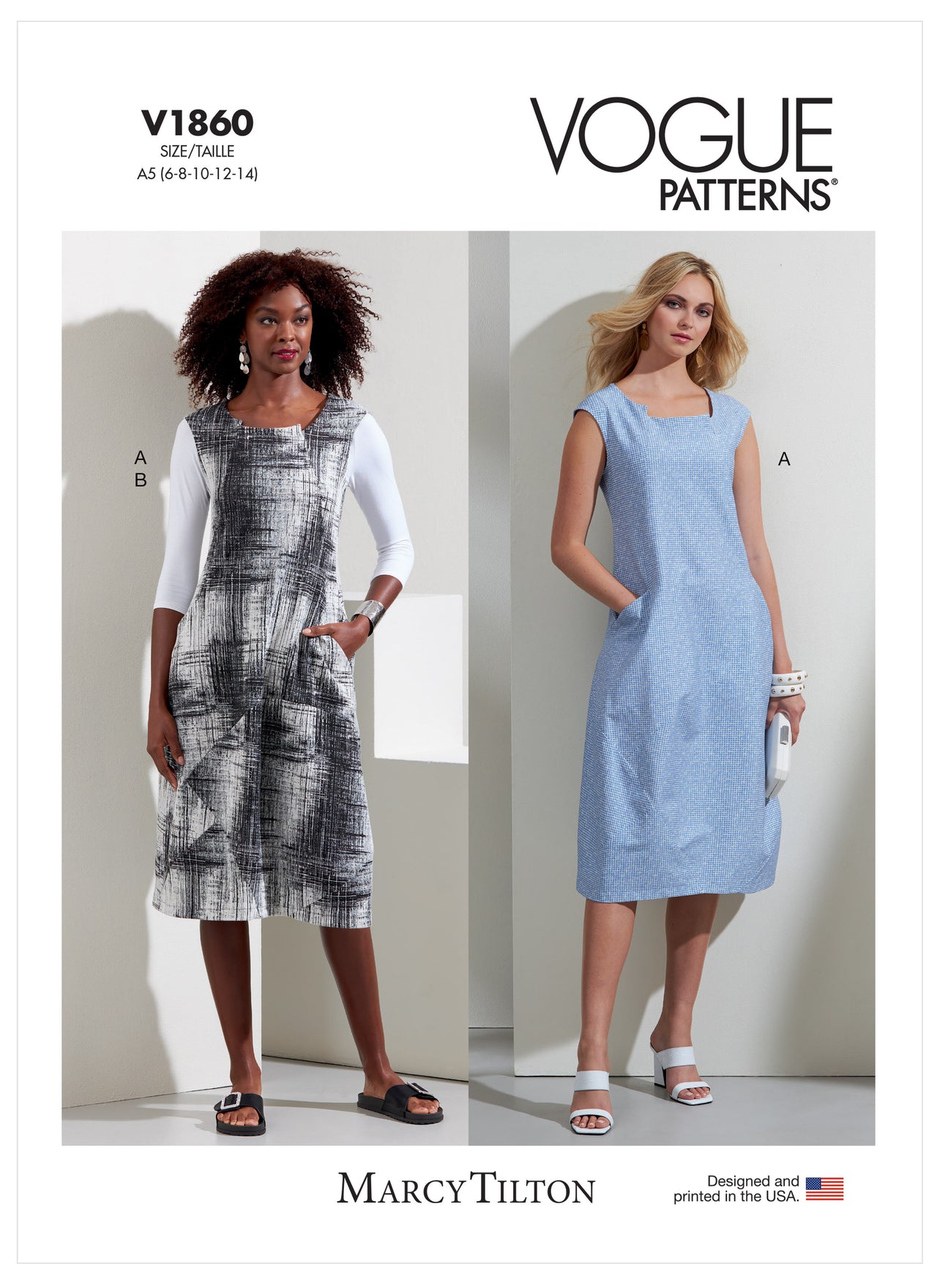 Vogue Misses' Dress and Knit Top V1860 - Sewing Pattern