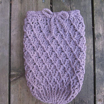 Mini Harlequin Baby Cocoon or Swaddle Sack