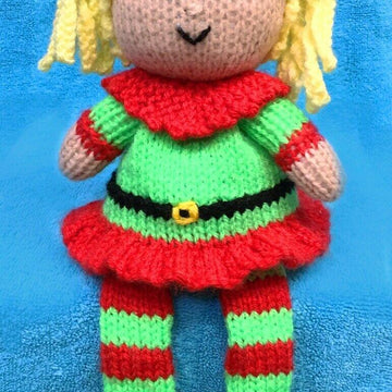 Twinkle Christmas Elf Girl Sitter orange cover
