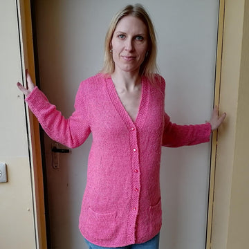 Magenta Cardigan