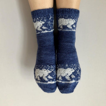 Fluffy Nanook Socks