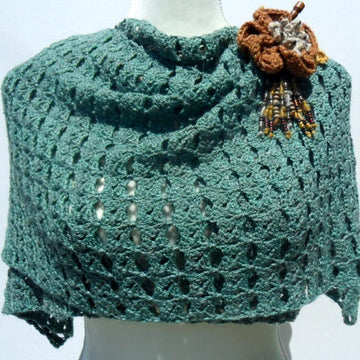 Meadow Beaded Shawl