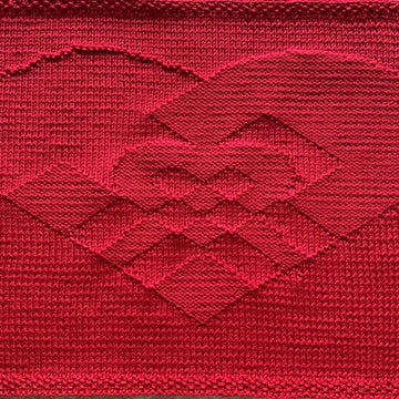 Nr. 242 – 20 – 3. Christmas Heart 89 stitches