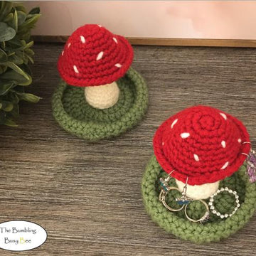Mushroom Jewelry Holder