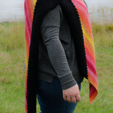 Diagonal Sunset Wrap