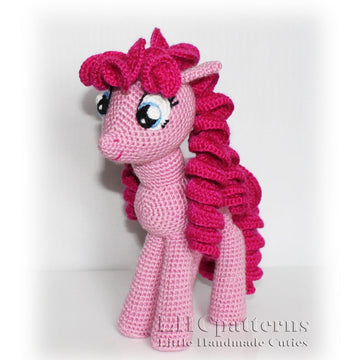 Pinkie Pie Pony Horse Crochet Pattern