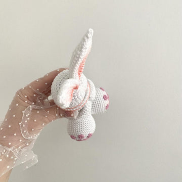 Cute Easter Bunny Penis funny crochet toy