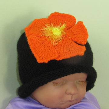 Baby Flower Slouch Hat