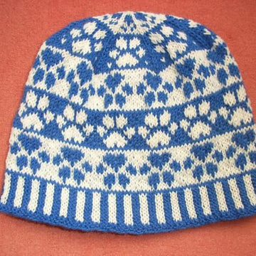 Dog paw beanie
