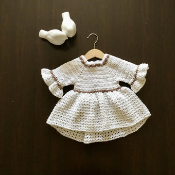 Juliet Baby Girl Asymmetric Lace Dress & Blouse N 465