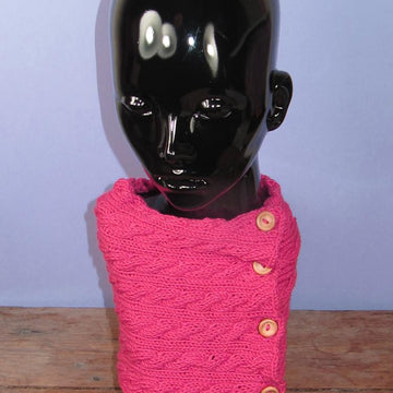 Sideways Cable Button Up Cowl