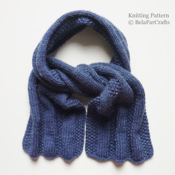 Tube & Rib Scarf