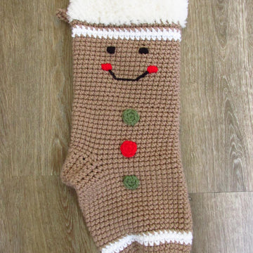 Gingerbread Man Stocking