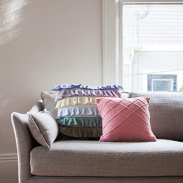 Ruffled Pillow