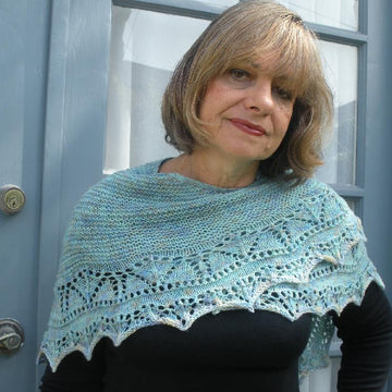 Lydia Crescent Lace Shawl