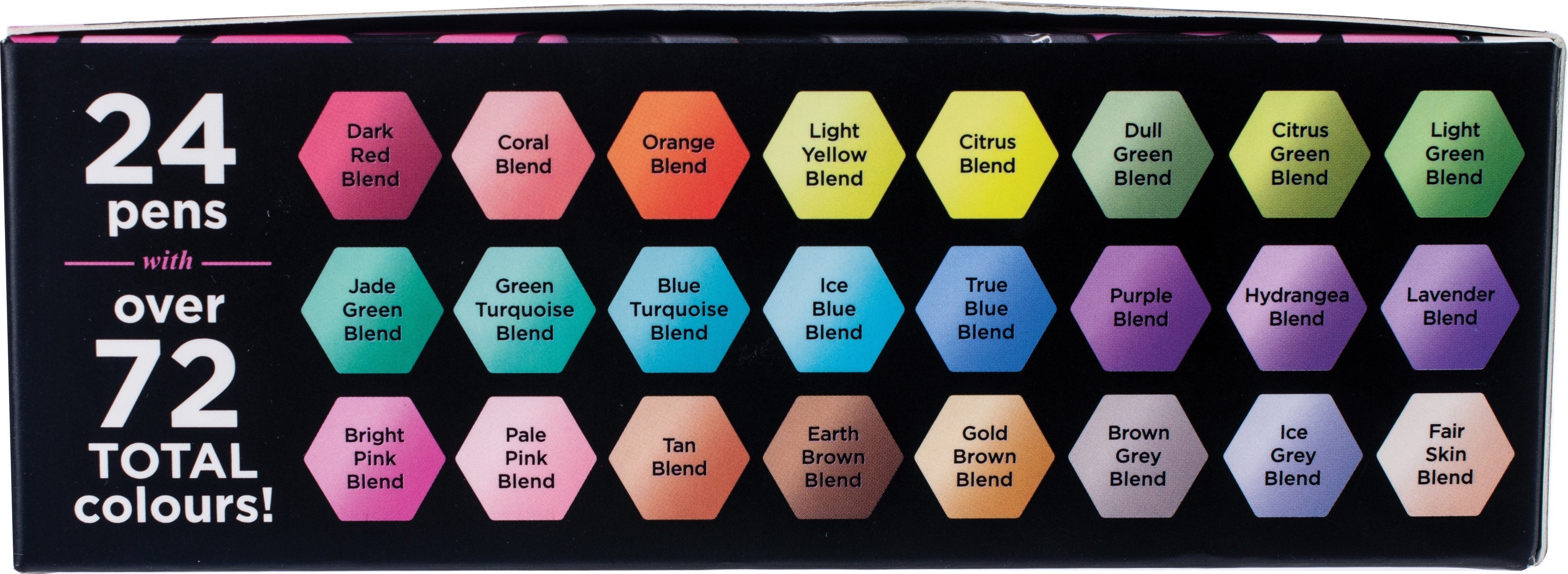 Spectrum Noir TriBlend Markers - Essential Blends 24 Pens