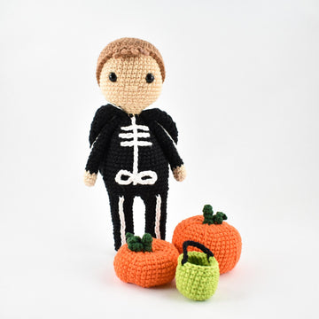 Halloween Skeleton Costume Doll
