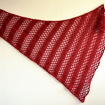 Asymmetrical Wedge Shawl