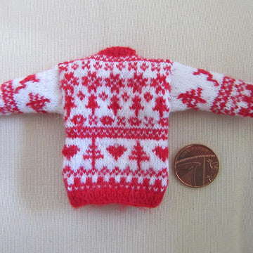 1:12th scale Mans Christmas Sweater