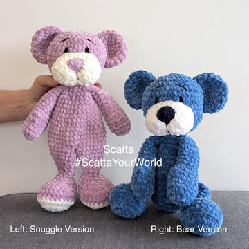 Teddy Snuggle Bear (Lovey)