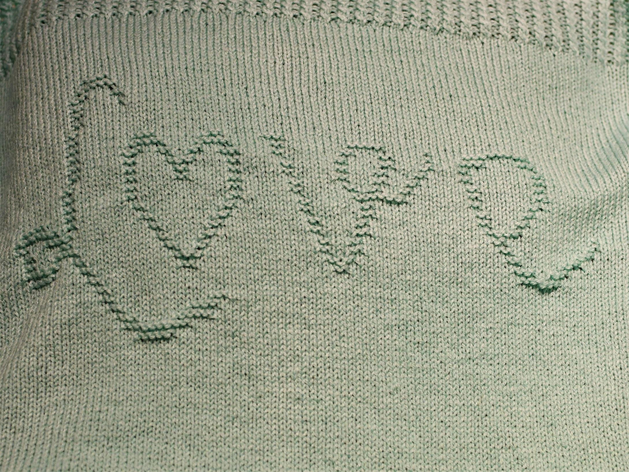 Baby Blanket "Mom's Love"