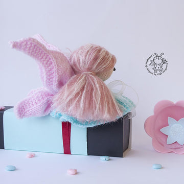 Thumbelina amigurumi doll