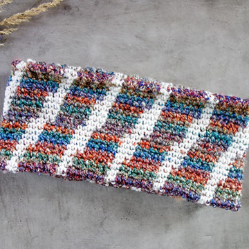 029- Striped infinity cowl
