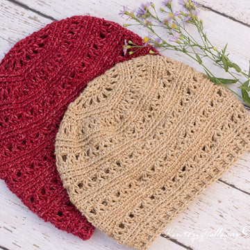 Very Slouchy V-Stitch Hat
