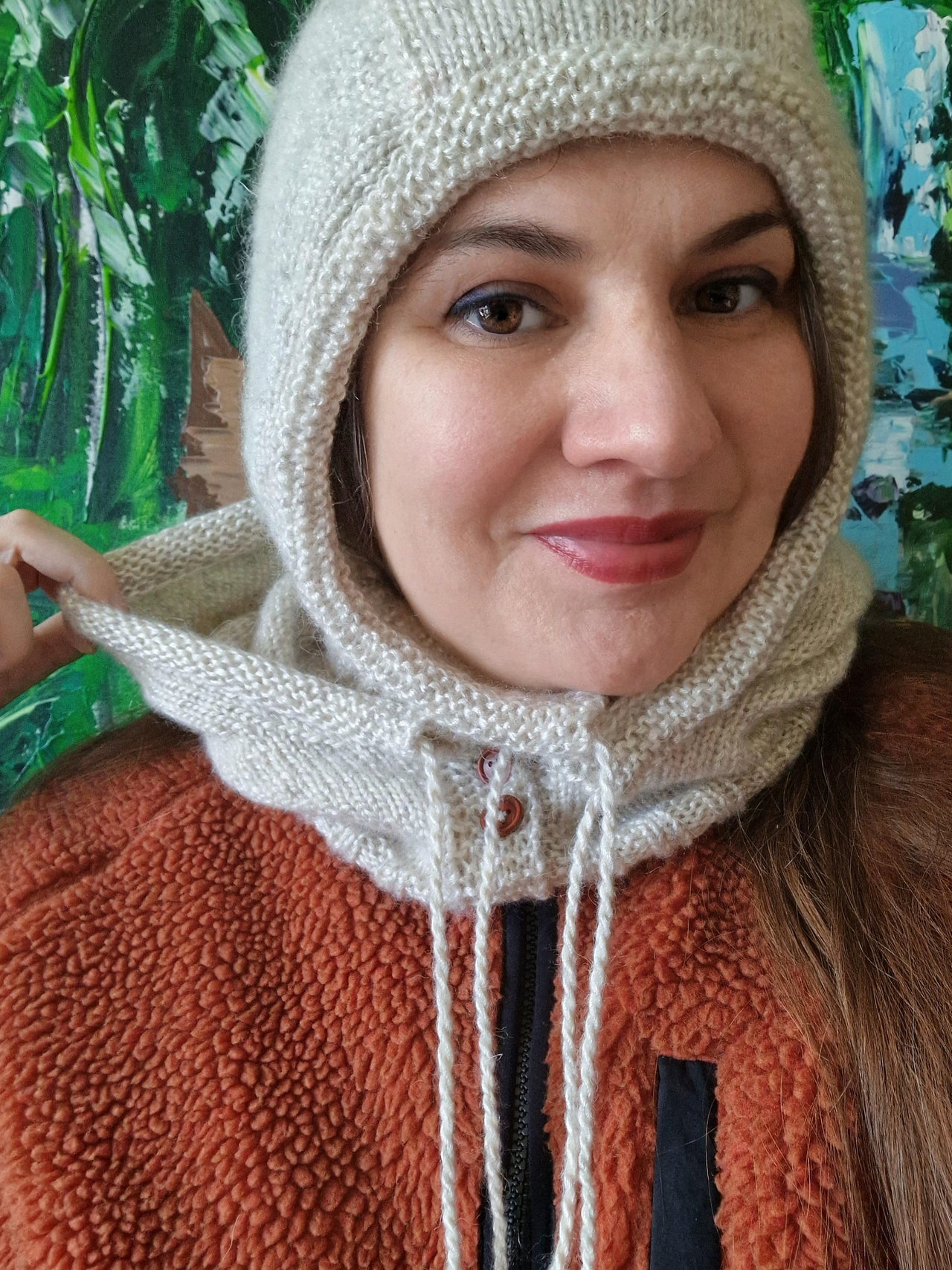 Cove Hood Knitting Pattern