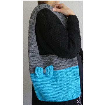 Crochet Pattern for the Bag with bow in your desired colors