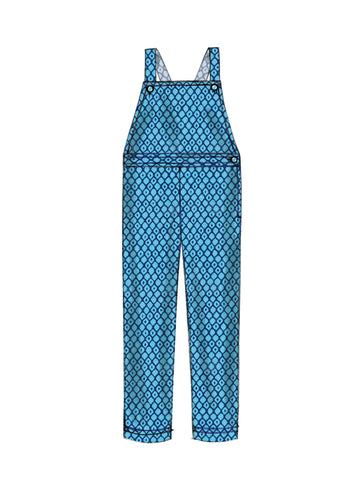 McCall's Children's/Girls' Jumpers and Overalls M7459 - Sewing Pattern
