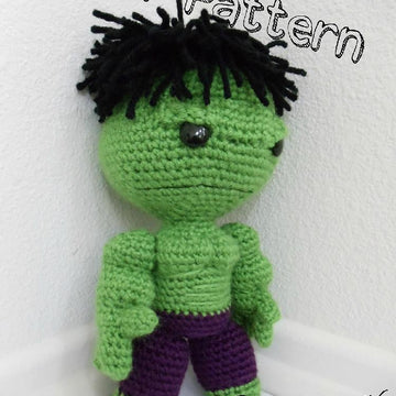Hulk Sackboy Amigurumi