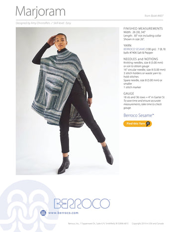 Berroco Marjoram PDF