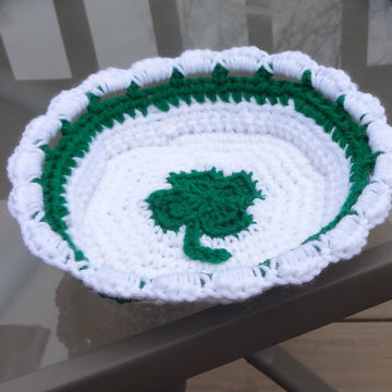 Small Shamrock Basket