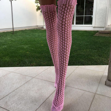 Lace Socks With Hearts
