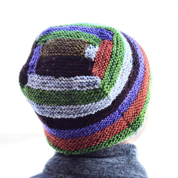 Knitted Log Hat