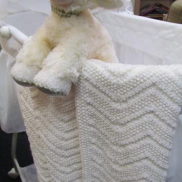 Upsy-Daisy Reversible Baby Blanket