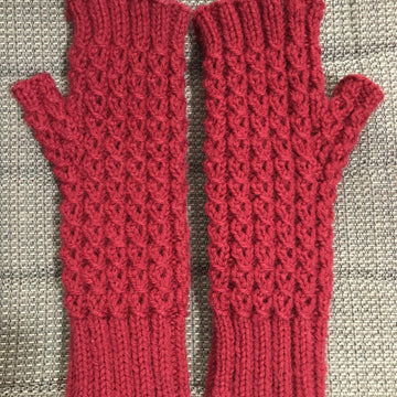 Mock Cable Mitts