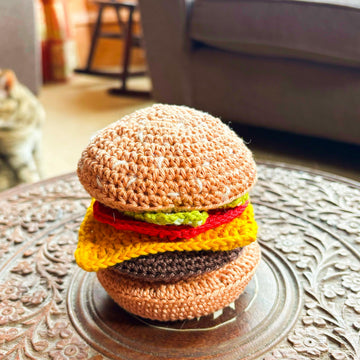 Burger Crochet Pattern