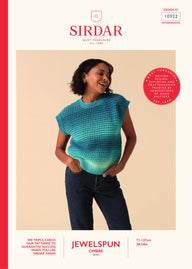 Shade Shifting Circular Tank in Sirdar Jewelspun Ombre - 10922 - Downloadable PDF