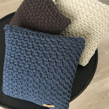 Cushion made of cottoncord