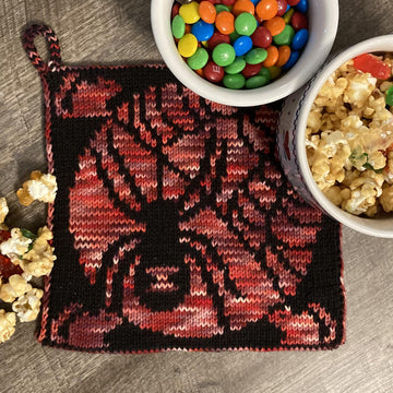 Spooky Spider Pot Holder