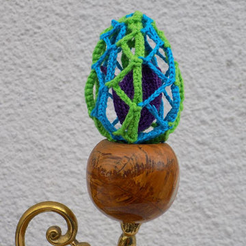 Easter Egg with a flower