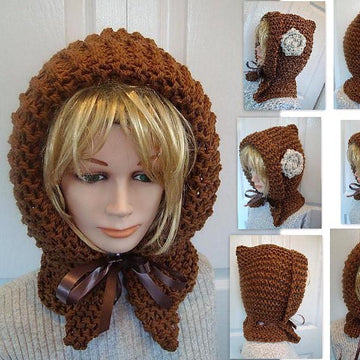 638 Beginner Knit Hood