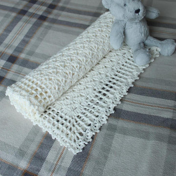 Lotte Lace Baby Blanket