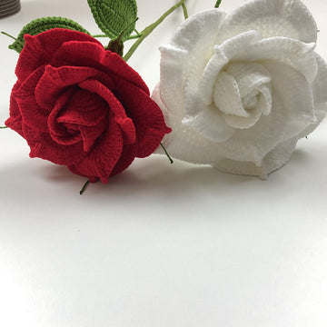 Hybrid Tea Rose Crochet Pattern