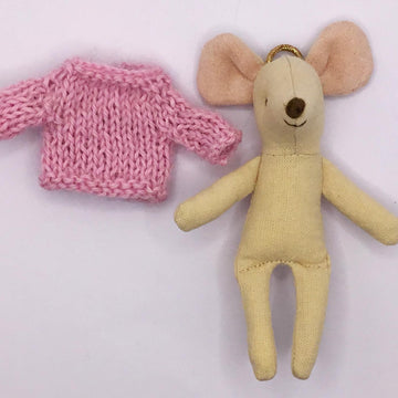 9cm Mouse Doll Dress and Jacket