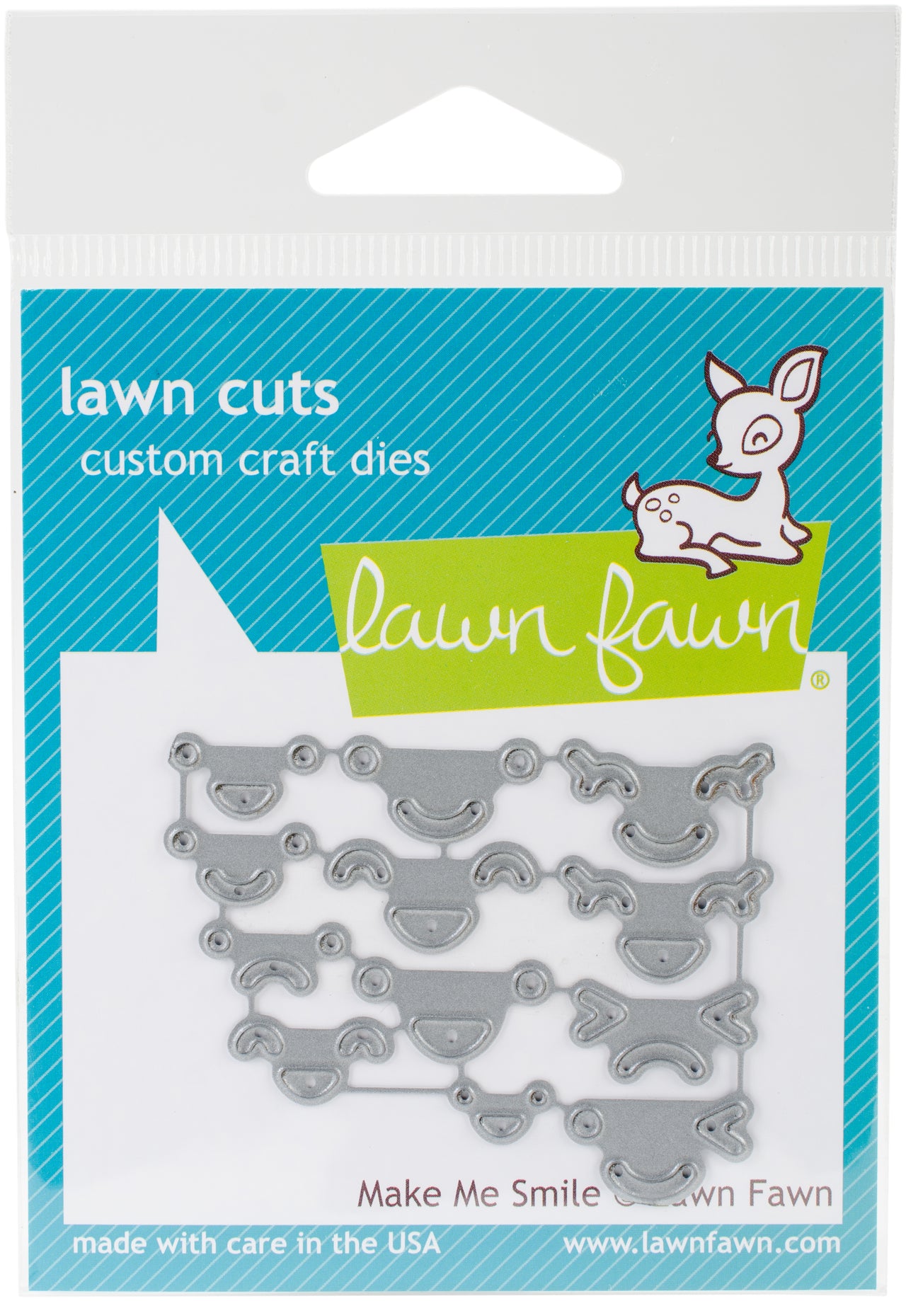 Lawn Fawn Lawn Cuts Custom Craft Die - Make Me Smile
