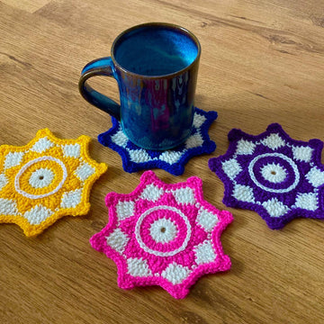 Flower coaster II by HueLaVive