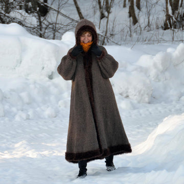 Coat Mysterious Lady